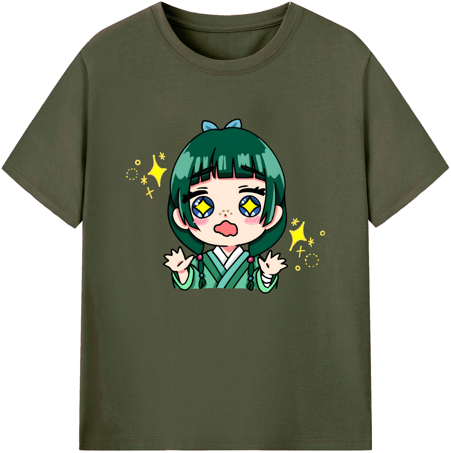 （画像用） 薬屋のひとりごと The Apothecary Diaries 綿100％ メンズ半袖Tシャツ｜肌触りやわらか＆通気性